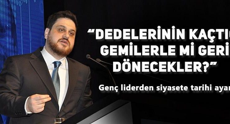 Genç liderden siyasi gündeme tarihi ayar