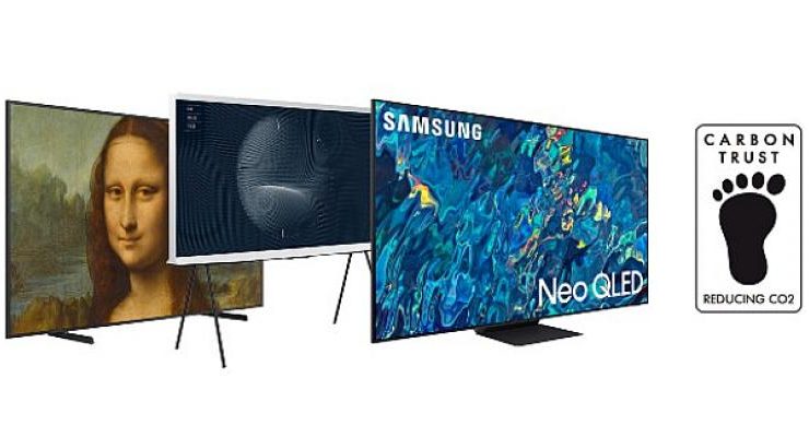 Samsung, 2022 model TV’leri ile Düşük Karbon Sertifikası’nın sahibi oldu