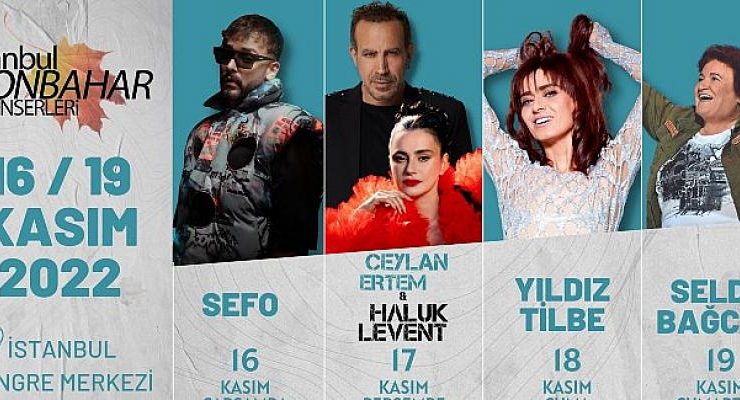 İstanbul’un Ritmi Sonbahar Konserleriyle Yükseliyor