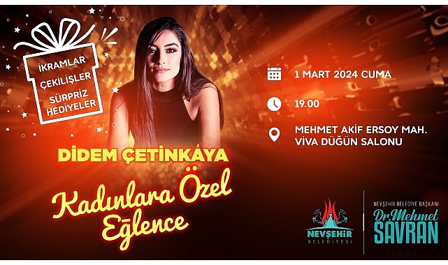 Kadınlara Özel Müzik Eğlence Programı