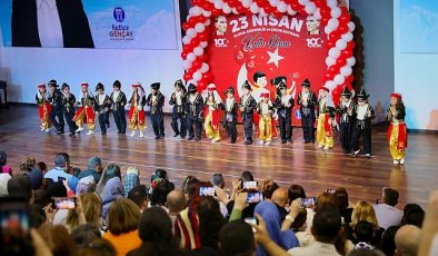 Didim Belediyesi Deniz Yıldızları Kreş ve Gündüz Bakımevi öğrencileri, 23 Nisan Ulusal Egemenlik ve Çocuk Bayramı'nı büyük bir coşku ile kutladı