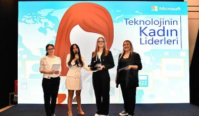 Microsoft Türkiye'nin düzenlediği “Teknolojinin Kadın Liderleri" yarışmasının kazananları belli oldu