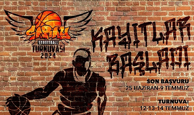 Saray Streetball Turnuvası'na kayıtlar başladı